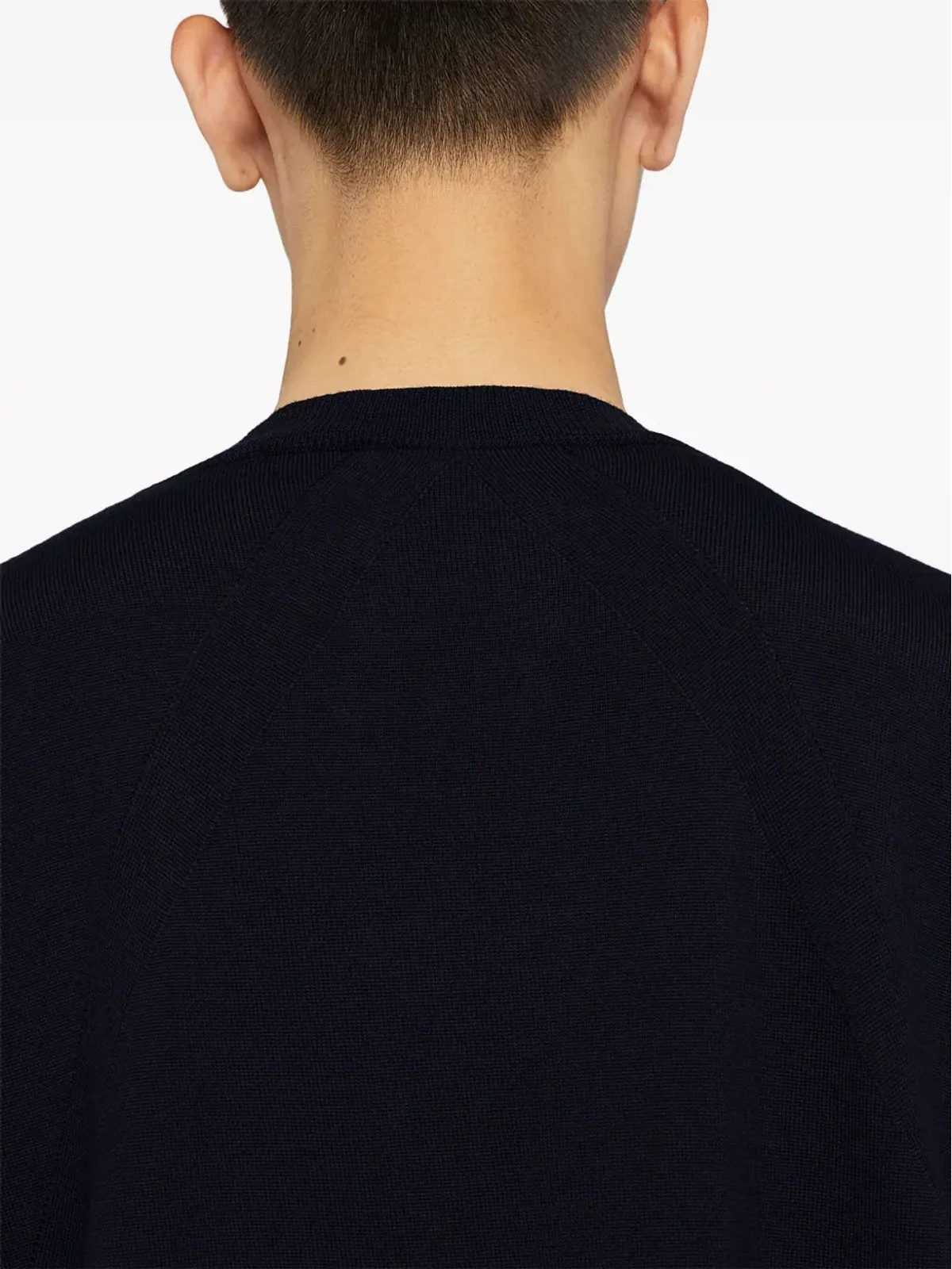 Jil Sander 丸首ウールTシャツ - 画像3