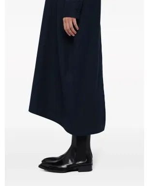 Jil Sander 長袖オーガニックコットン シャツワンピース - ブルー - サムネイル3