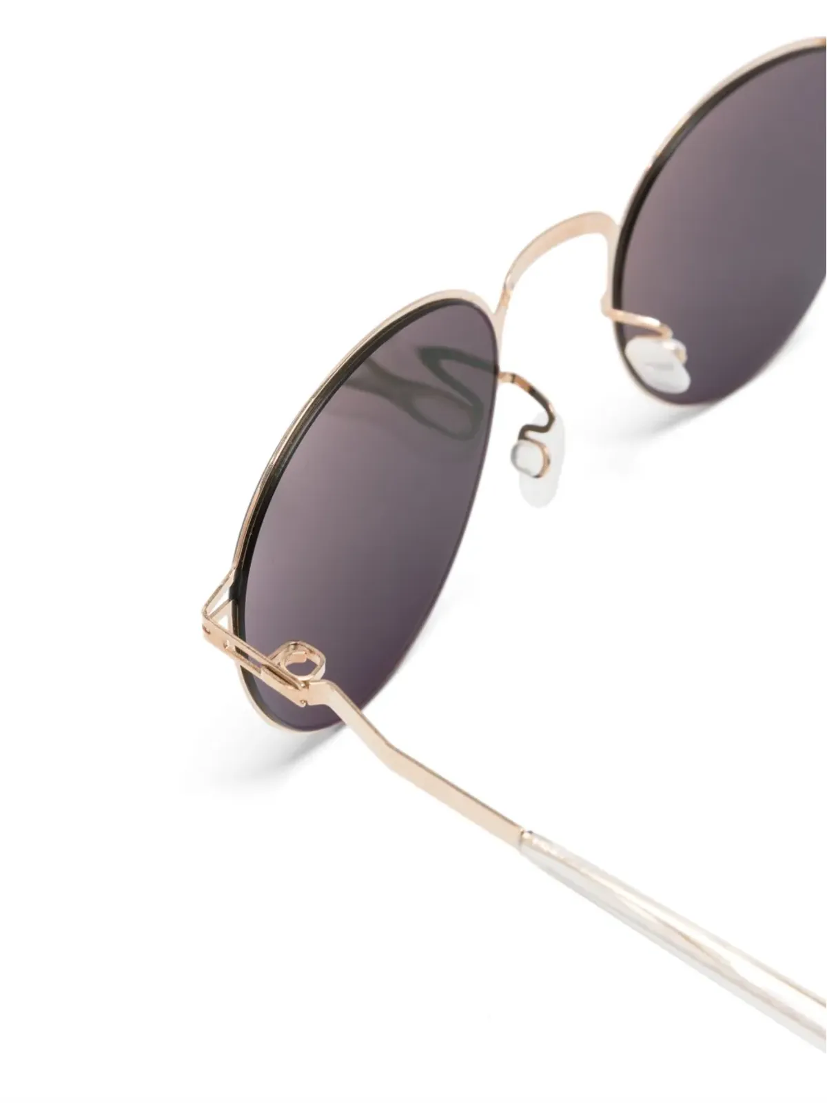 Mykita テイト・ハーフリム サングラス - 画像3