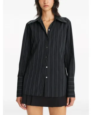 Tory Burch カフス付きコットンシャツ - サムネイル4