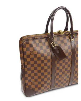 Louis Vuitton ビンテージ 2012 Porte Documents Voyage ブリーフケース - サムネイル3