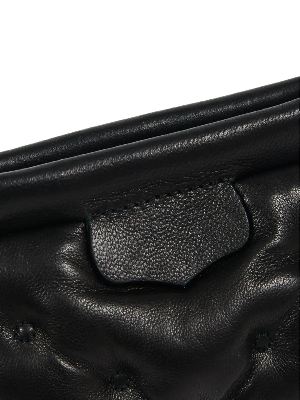 Maison Margiela グラムスラム クラシック ベビー ショルダーバッグ - ブラック - 画像5