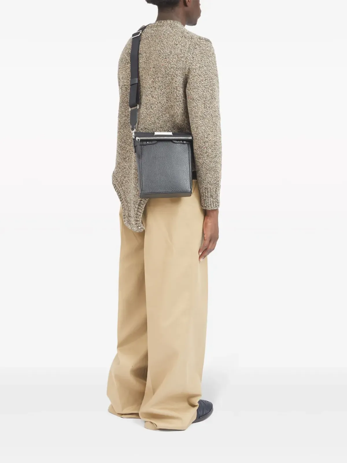 Maison Margiela 5AC レザー カメラバッグ - ブラック - 画像2