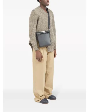 Maison Margiela 5AC レザー カメラバッグ - ブラック - サムネイル3