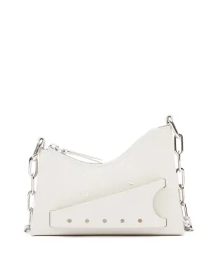 Maison Margiela Snatched レザー ミニバッグ - White - サムネイル1