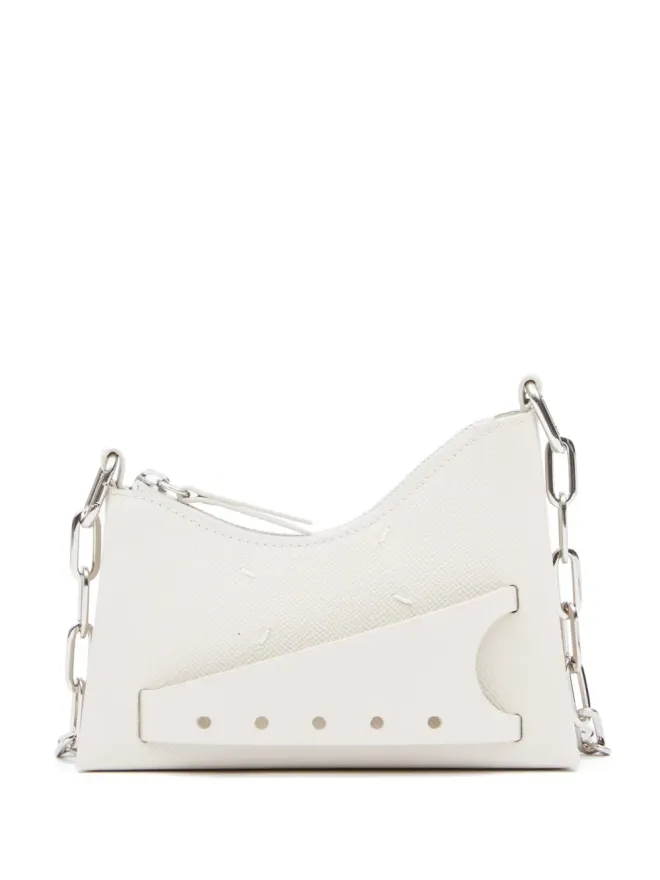 Maison Margiela Maison Margiela Snatched レザー ミニバッグ - Whiteの商品画像