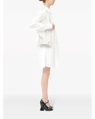 Maison Margiela Snatched レザー ミニバッグ - White - サムネイル3