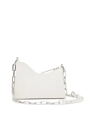 Maison Margiela Snatched レザー ミニバッグ - White - サムネイル4