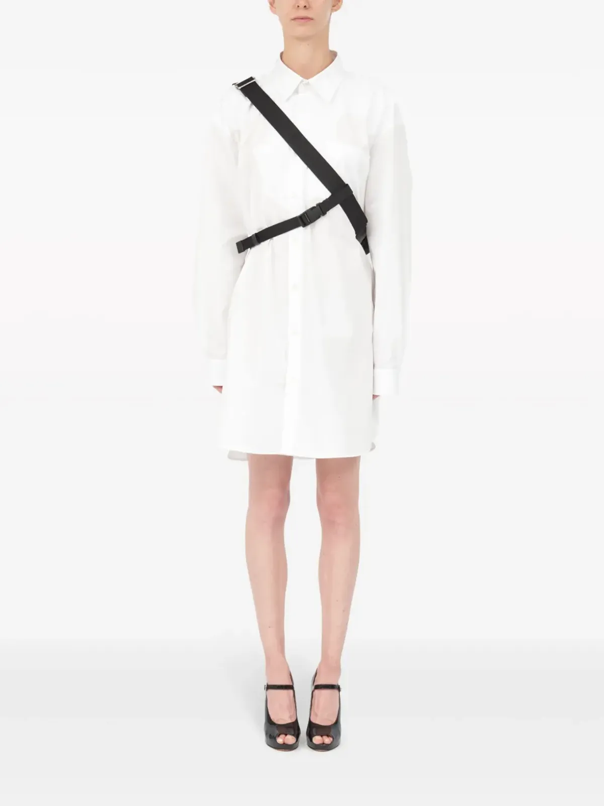 Maison Margiela ミニ Glam Slam メッセンジャーバッグ - ブラック - 画像2