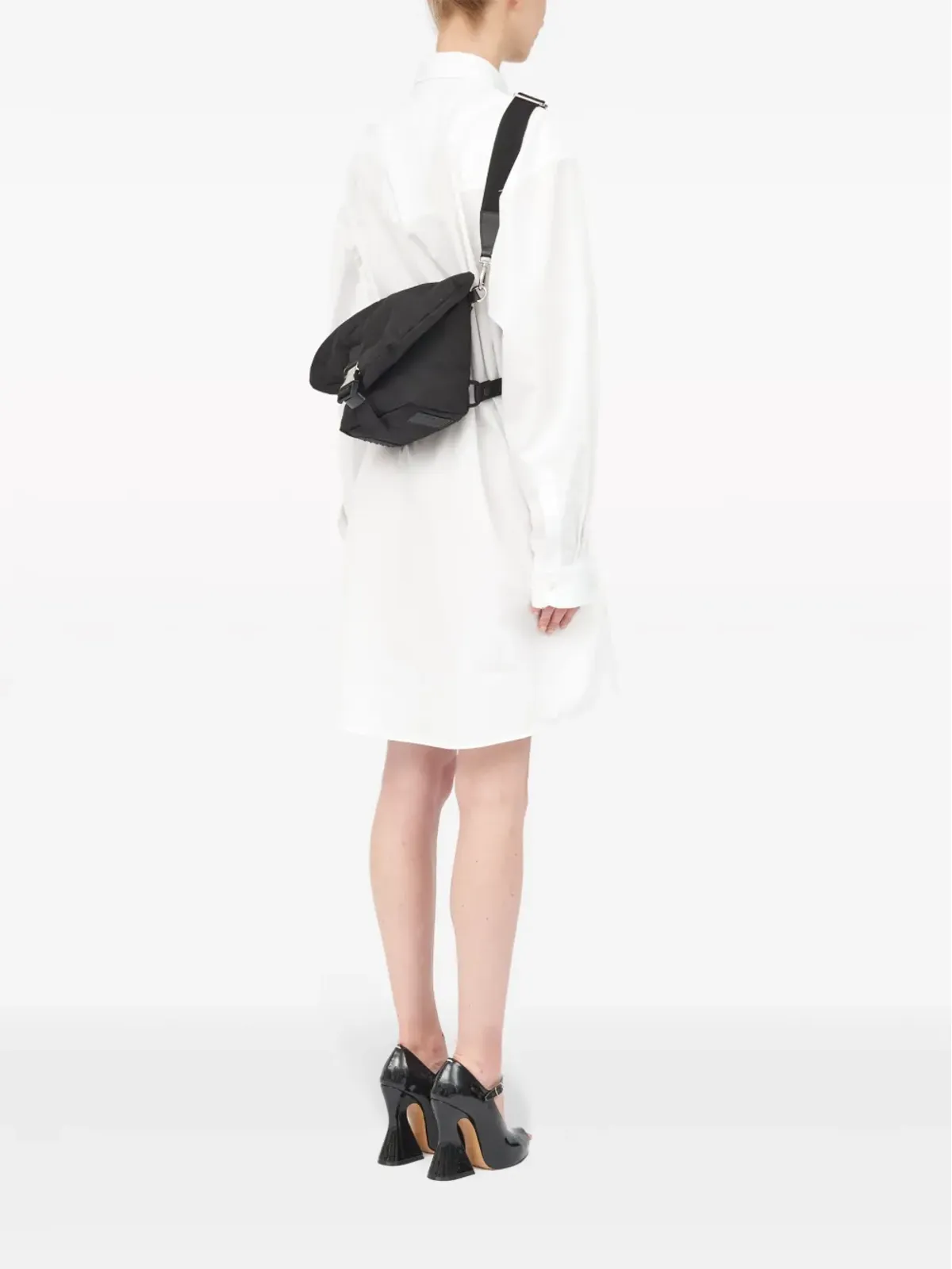 Maison Margiela ミニ Glam Slam メッセンジャーバッグ - ブラック - 画像3