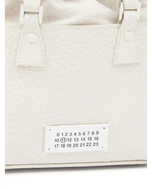 Maison Margiela 5AC ホリゾンタル レザー トートバッグ - ホワイト - サムネイル5