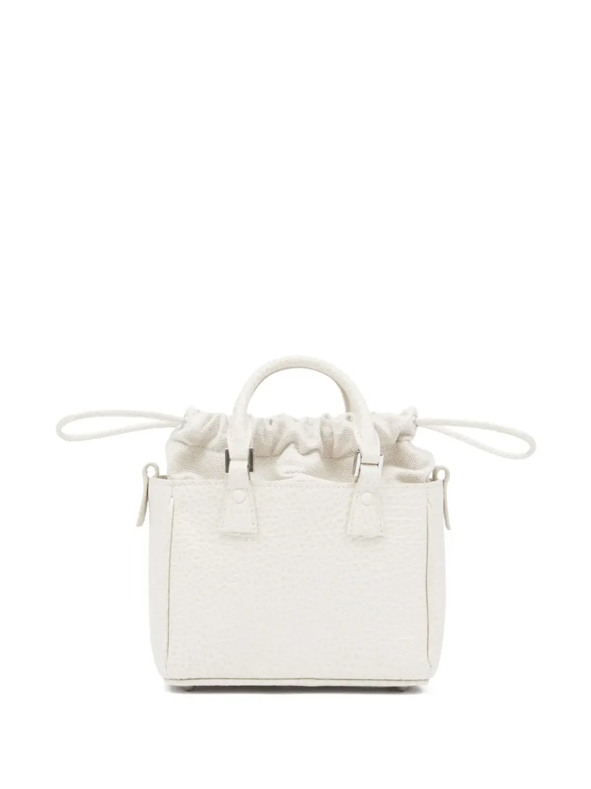 Maison Margiela 5AC ホリゾンタル レザー トートバッグ - ホワイト - 画像3