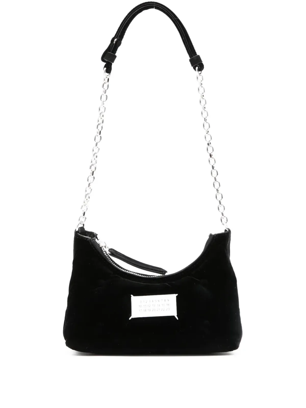 Maison Margiela グラムスラム ベルベット ショルダーバッグ - 画像1