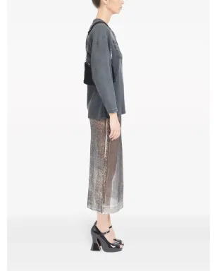 Maison Margiela グラムスラム ベルベット ショルダーバッグ - サムネイル2