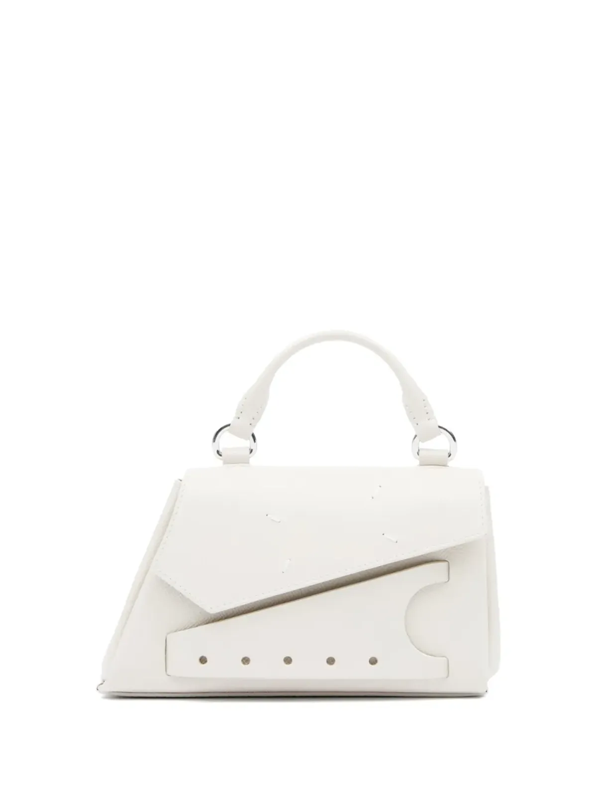 Maison Margiela スナッチド レザートートバッグ - 画像1