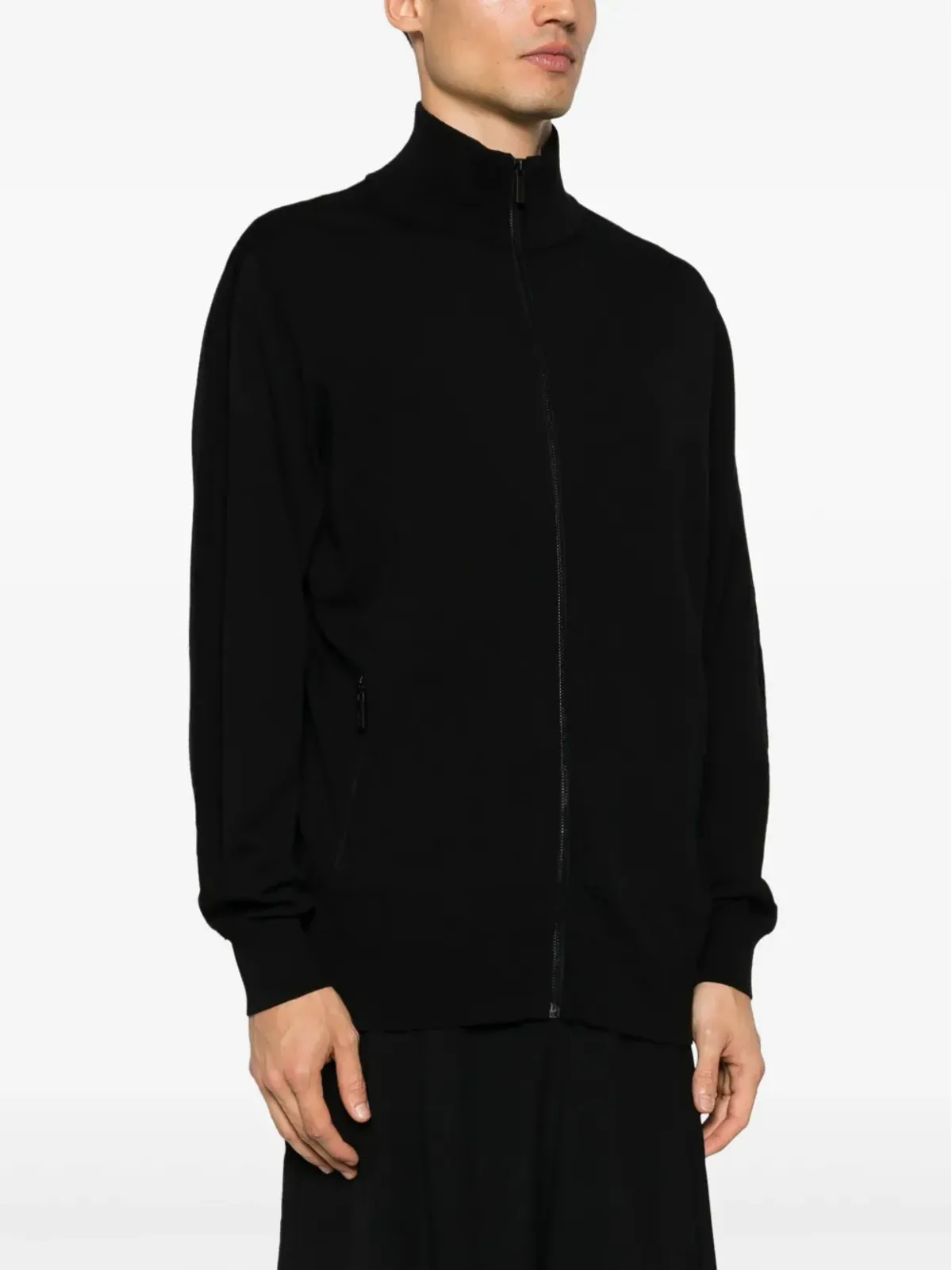 Karl Lagerfeld ファインニット ボンバージャケット - 画像3