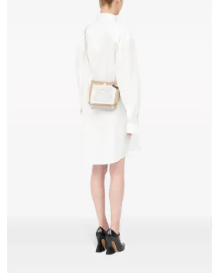 Maison Margiela 5AC トロンプ・ルイユ風プリント トートバッグ - ニュートラルカラー - サムネイル3