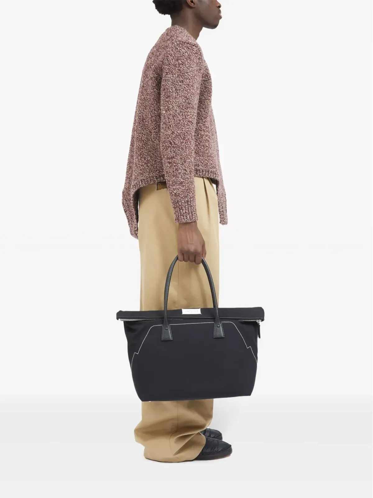 Maison Margiela 5AC レザー トートバッグ - ブラック - 画像2