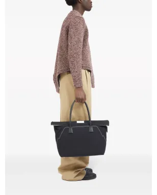 Maison Margiela 5AC レザー トートバッグ - ブラック - サムネイル2