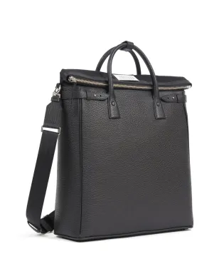 Maison Margiela 5AC フォーステッチ ロゴ バックパック - ブラック - サムネイル4