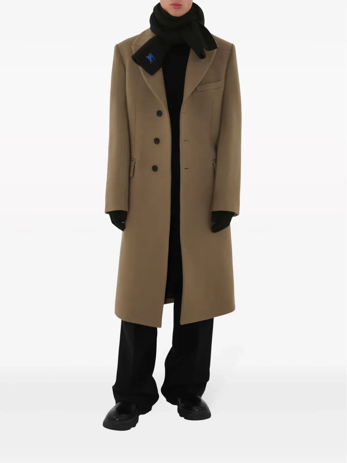 Burberry EKD カシミア スカーフ - 画像3