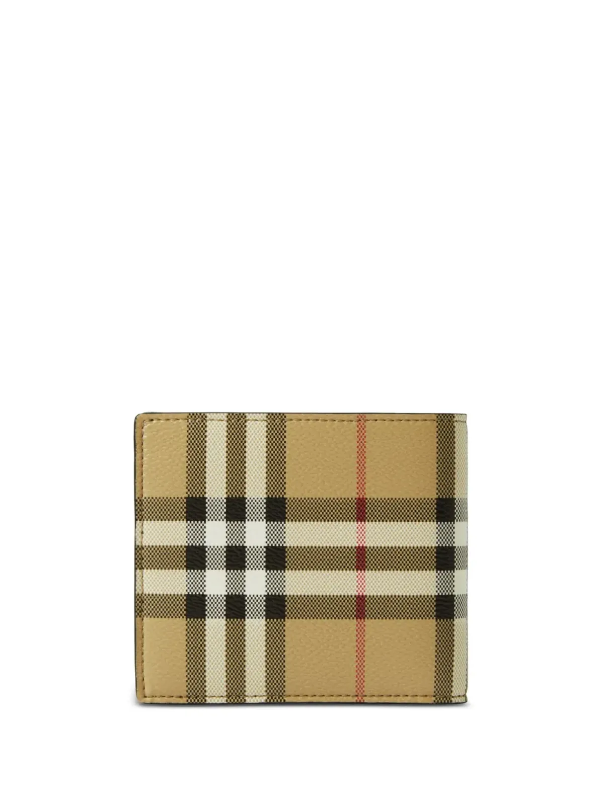 Burberry チェック柄ウォレット - ナチュラル - 画像2