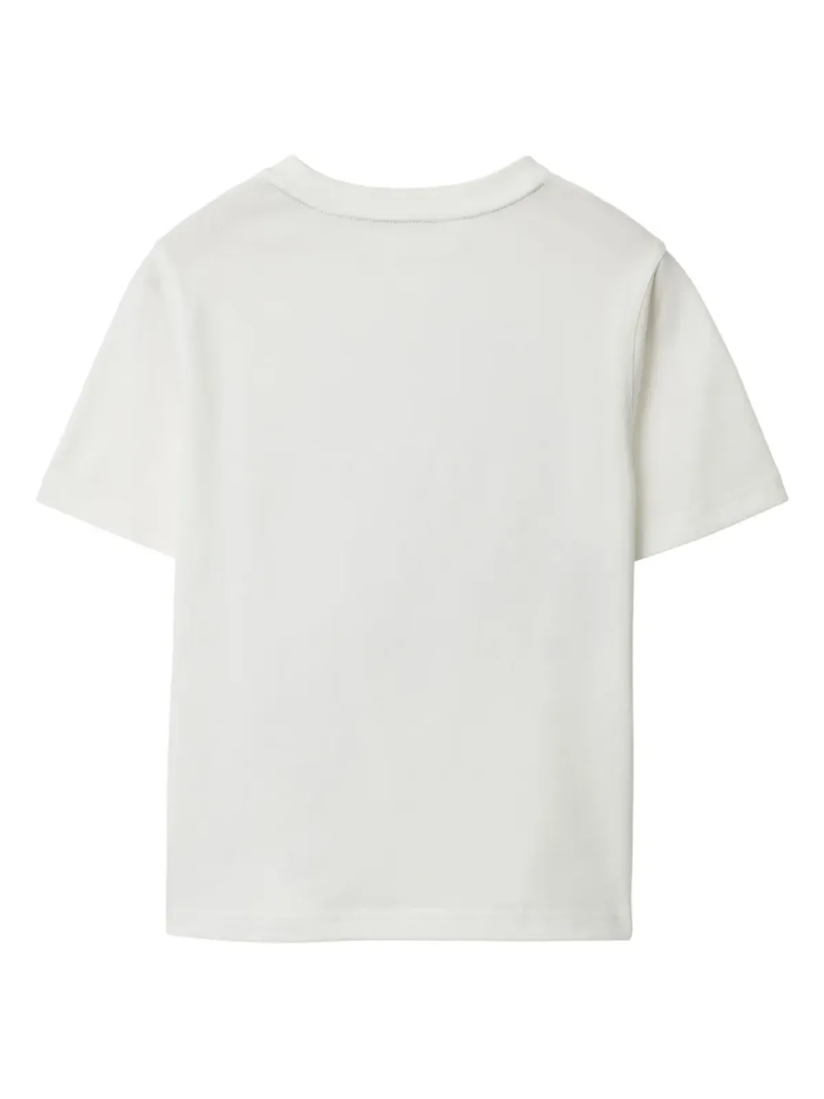Burberry Kids EKDプリント クルーネック Tシャツ - White - 画像2