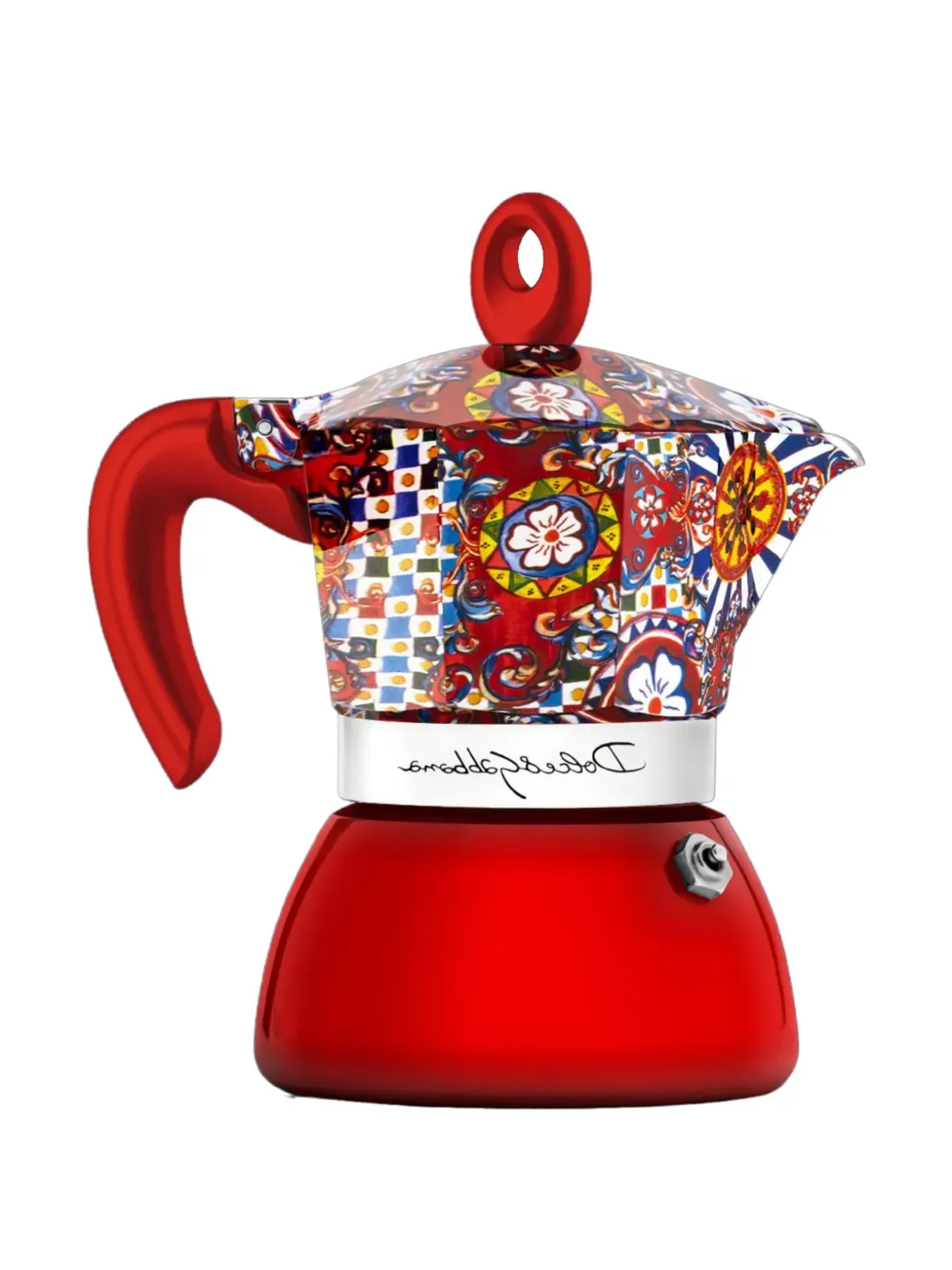 Dolce & Gabbana x Bialetti Moka Induction 2カップ コーヒーメーカー - レッド - 画像2