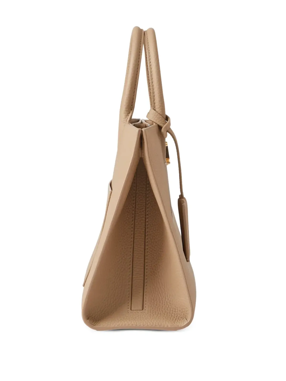 Burberry Frances レザー トートバッグ - ベージュ系 - 画像4