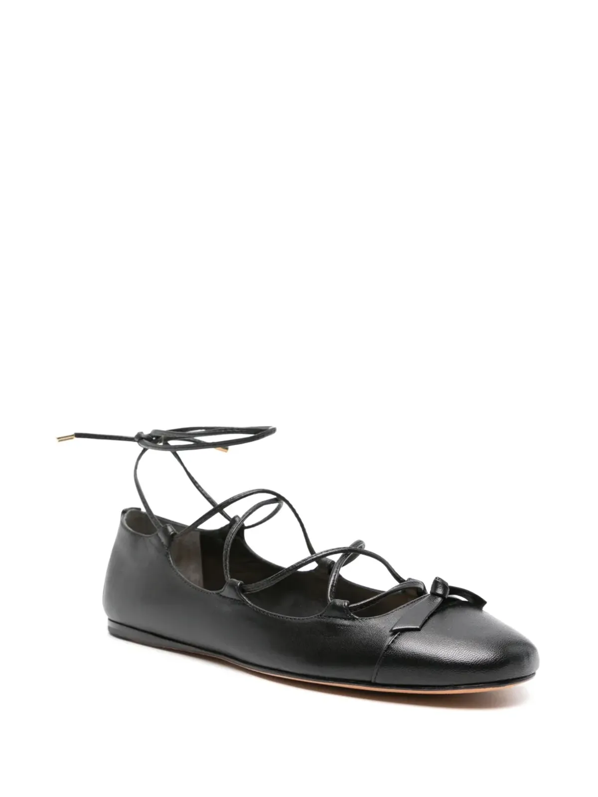 Alexandre Birman Clarita リボンディテール バレエシューズ - 画像2