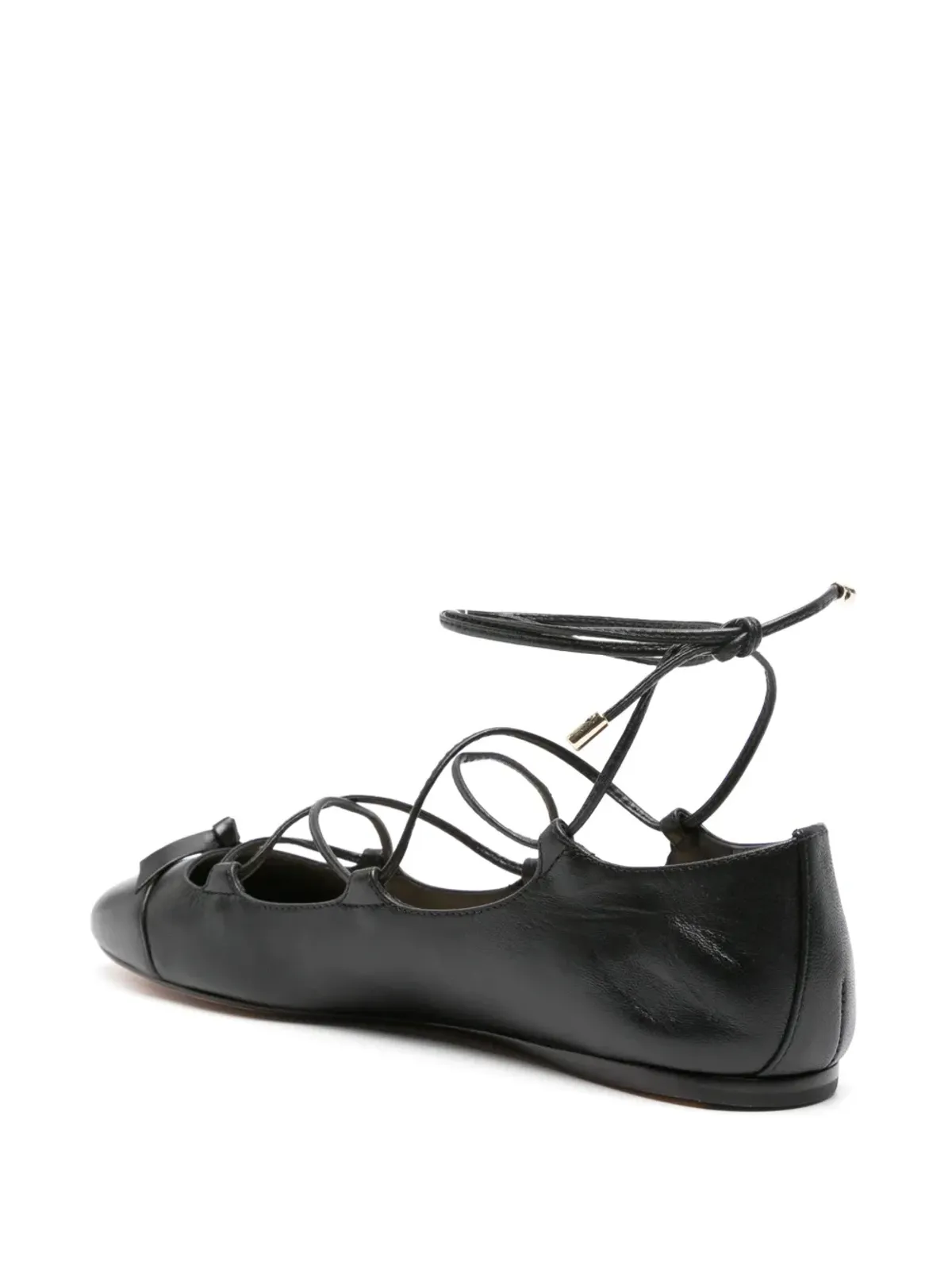 Alexandre Birman Clarita リボンディテール バレエシューズ - 画像3