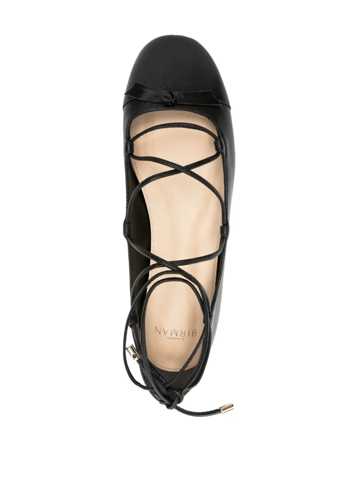 Alexandre Birman Clarita リボンディテール バレエシューズ - 画像4