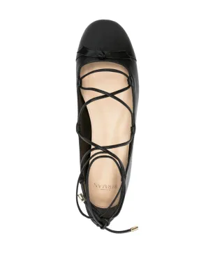 Alexandre Birman Clarita リボンディテール バレエシューズ - サムネイル4