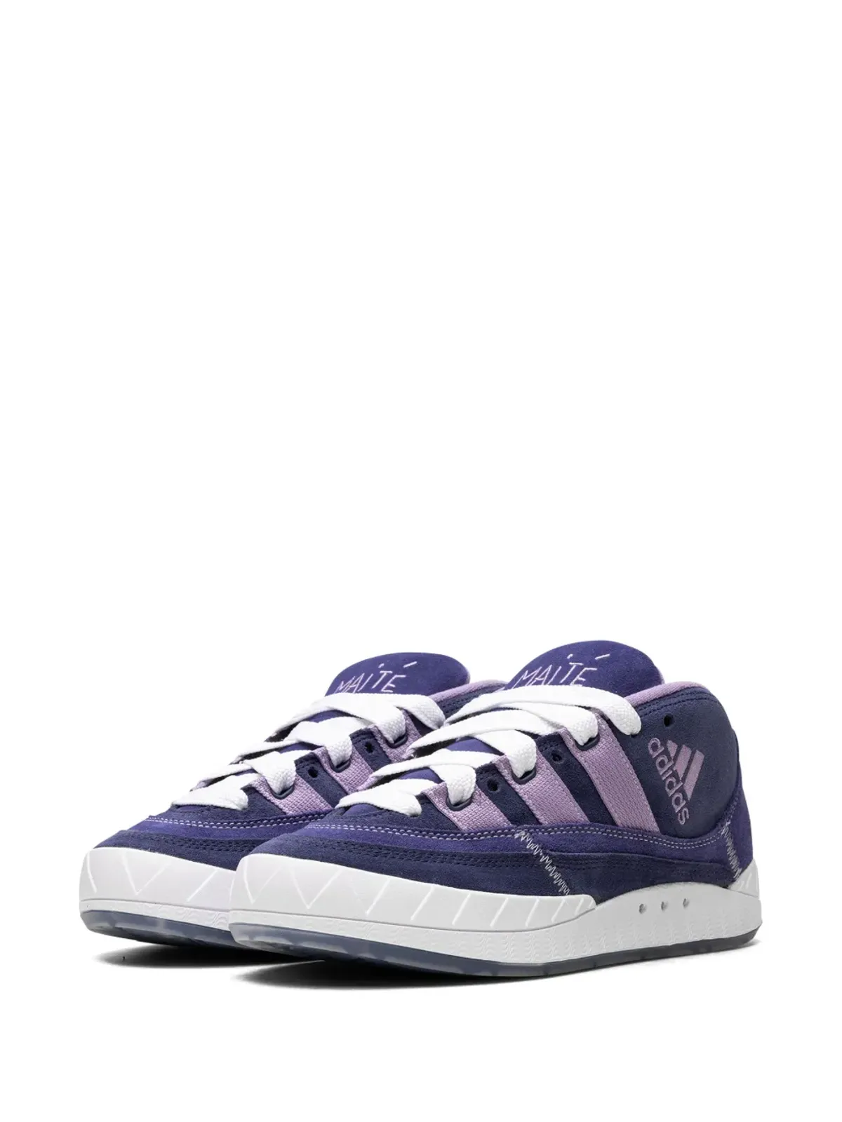 adidas Adimatic Mid x Maite Steenhoudt スエードスニーカー - パープル - 画像5
