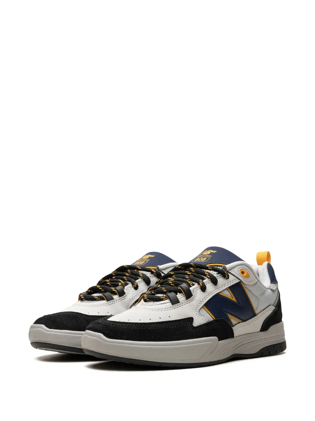 New Balance x Tiago Lemos Numeric 808 グレー/ブルー スニーカー - ホワイト - 画像4