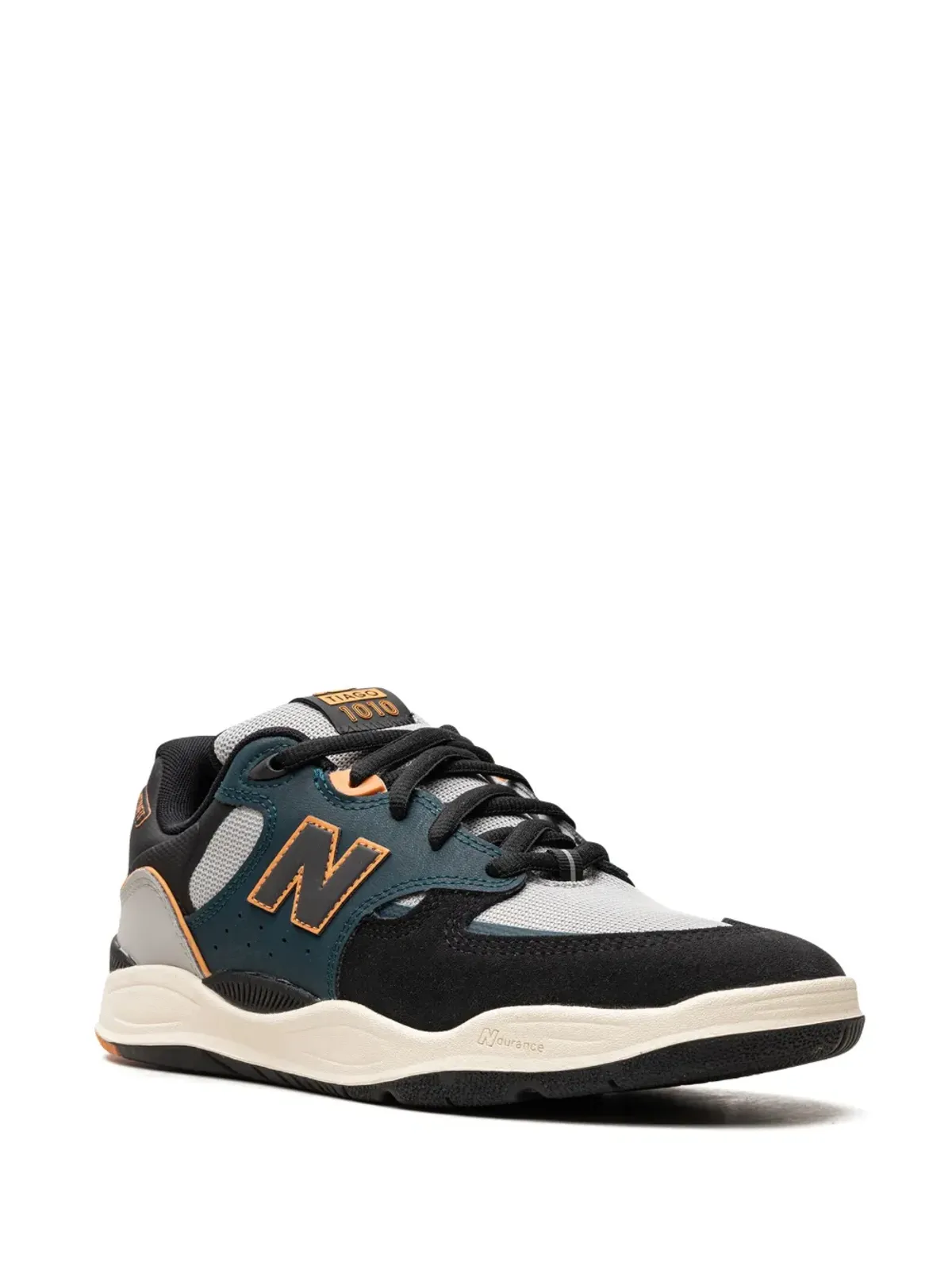 New Balance x Tiago Lemos Numeric 1010 グリーン/ブラック スニーカー - 画像2
