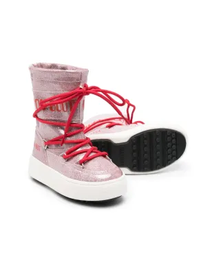 Moon Boot Kids アイコン グリッター ブーツ - サムネイル2