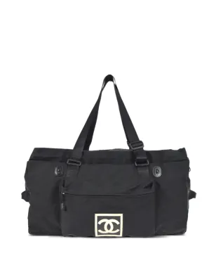 CHANEL ビンテージ ダッフルジムバッグ ブラック - サムネイル1