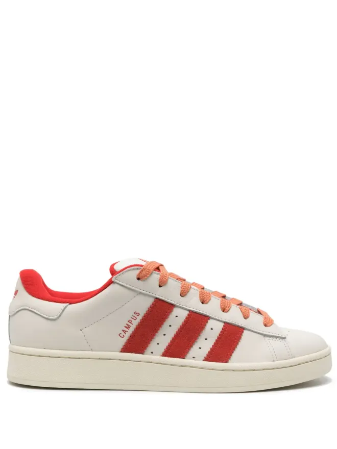 adidas adidas キャンパス ロゴプリント スニーカー - ホワイトの商品画像