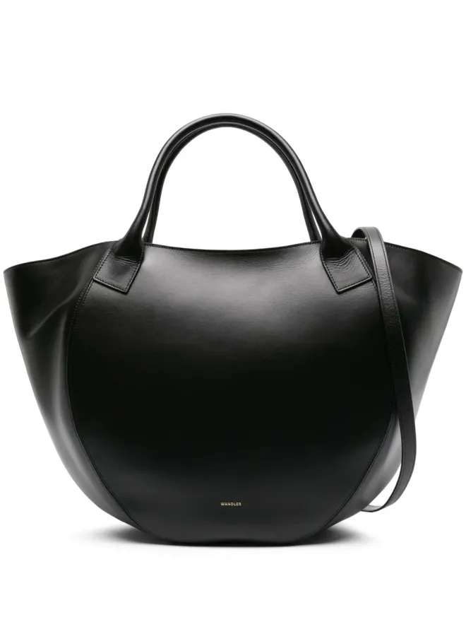 Wandler Wandler Mia ロゴプリント レザー トートバッグの商品画像