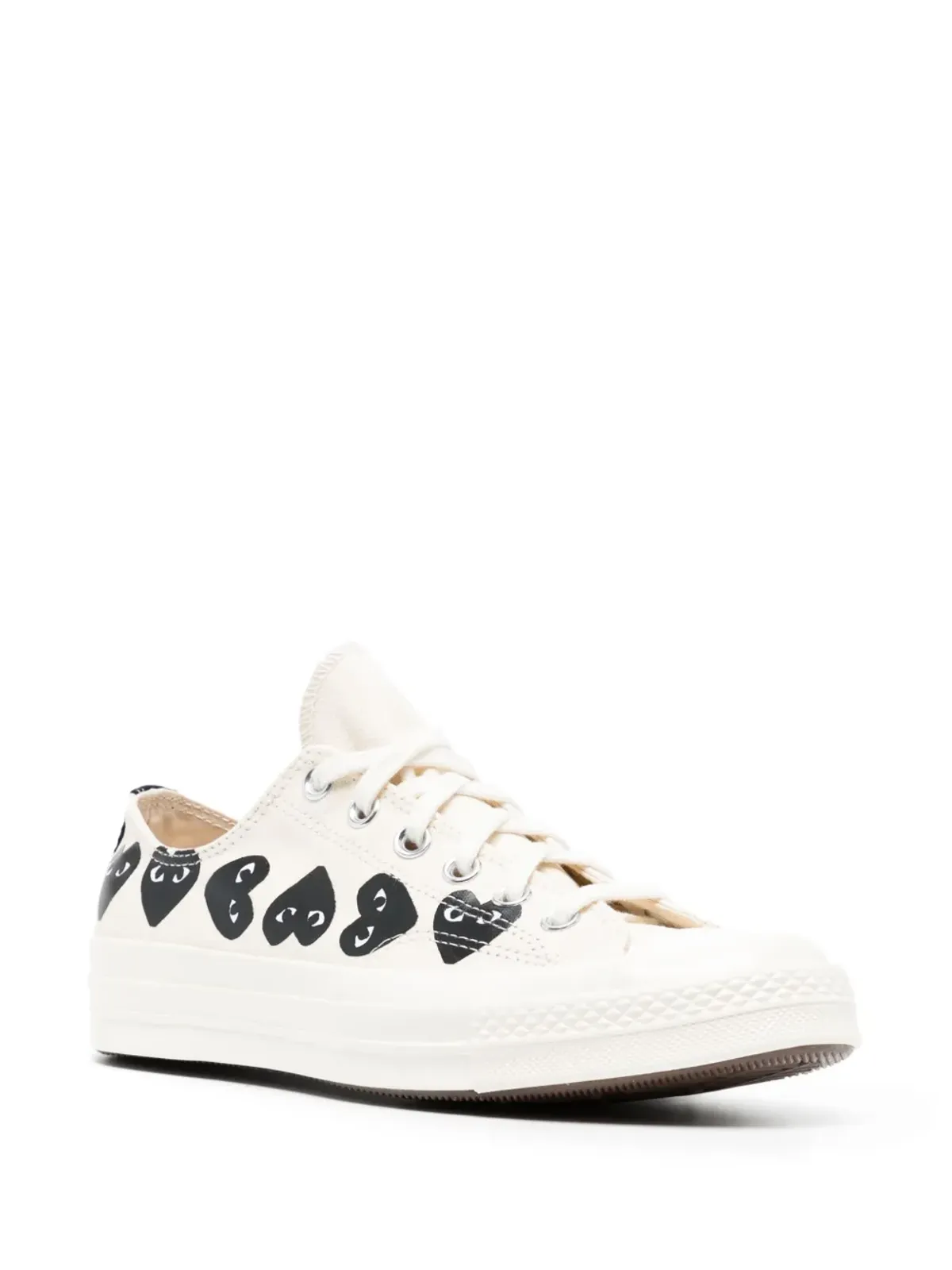 Comme Des Garçons Play x Converse Chuck 70 キャンバススニーカー - 画像2