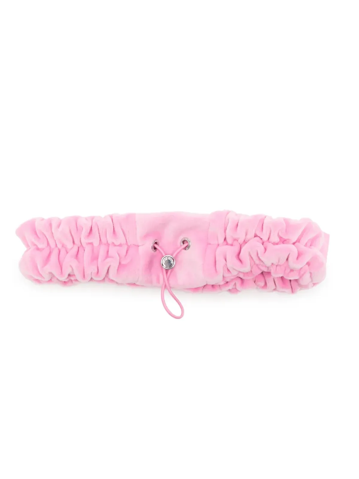 TEAM WANG design ドローストリング テクスチャード ヘッドバンド ピンク - 画像2