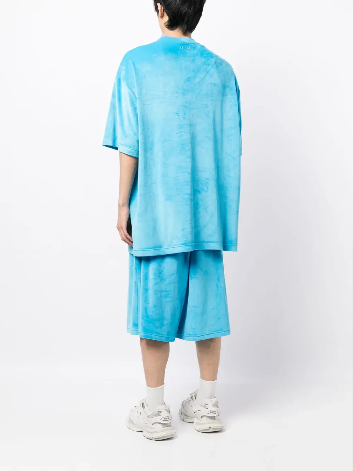 TEAM WANG design Stay For The Night ベルベット Tシャツ - 画像5
