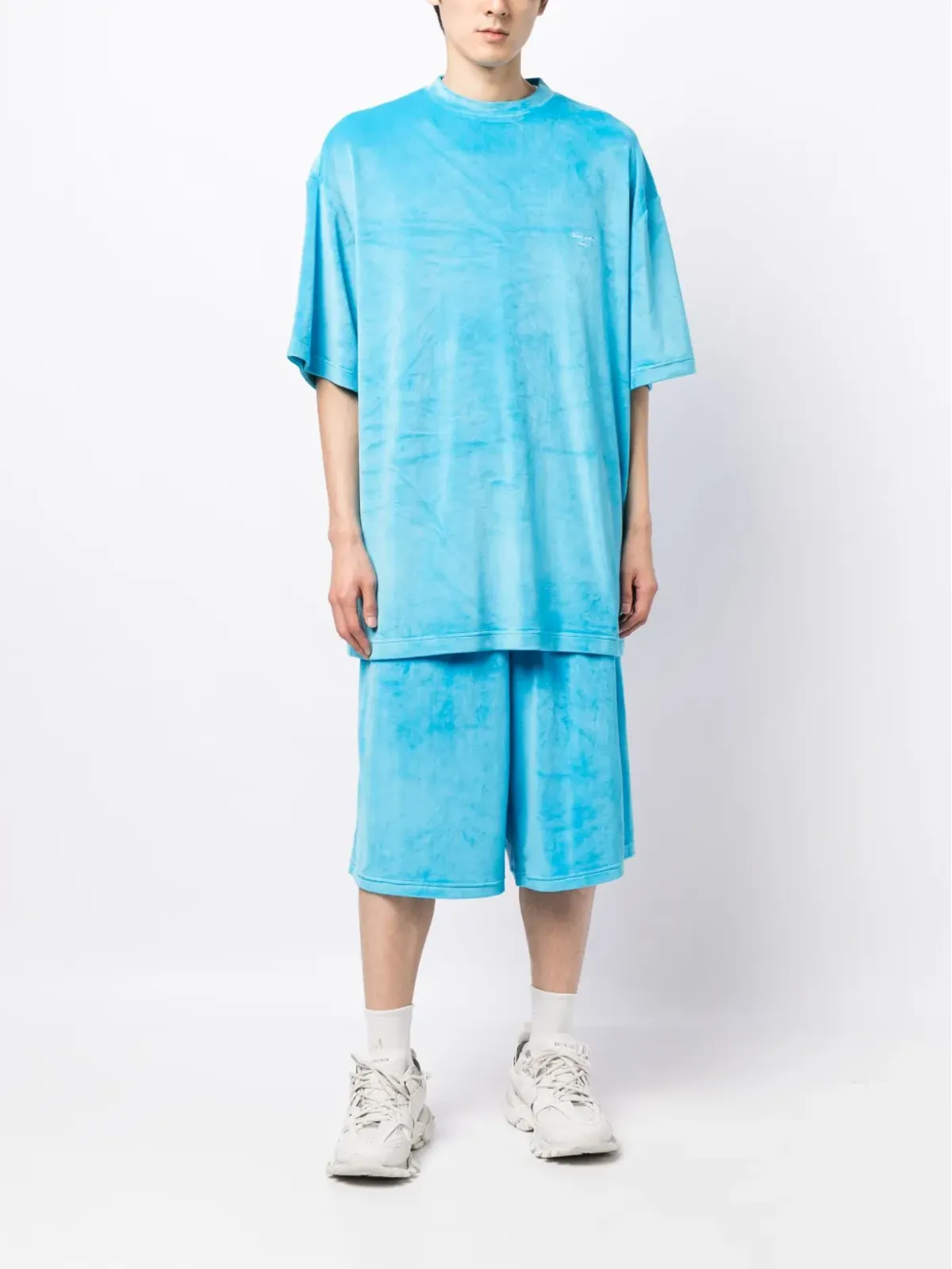TEAM WANG design Stay For The Night ベルベット Tシャツ - 画像2