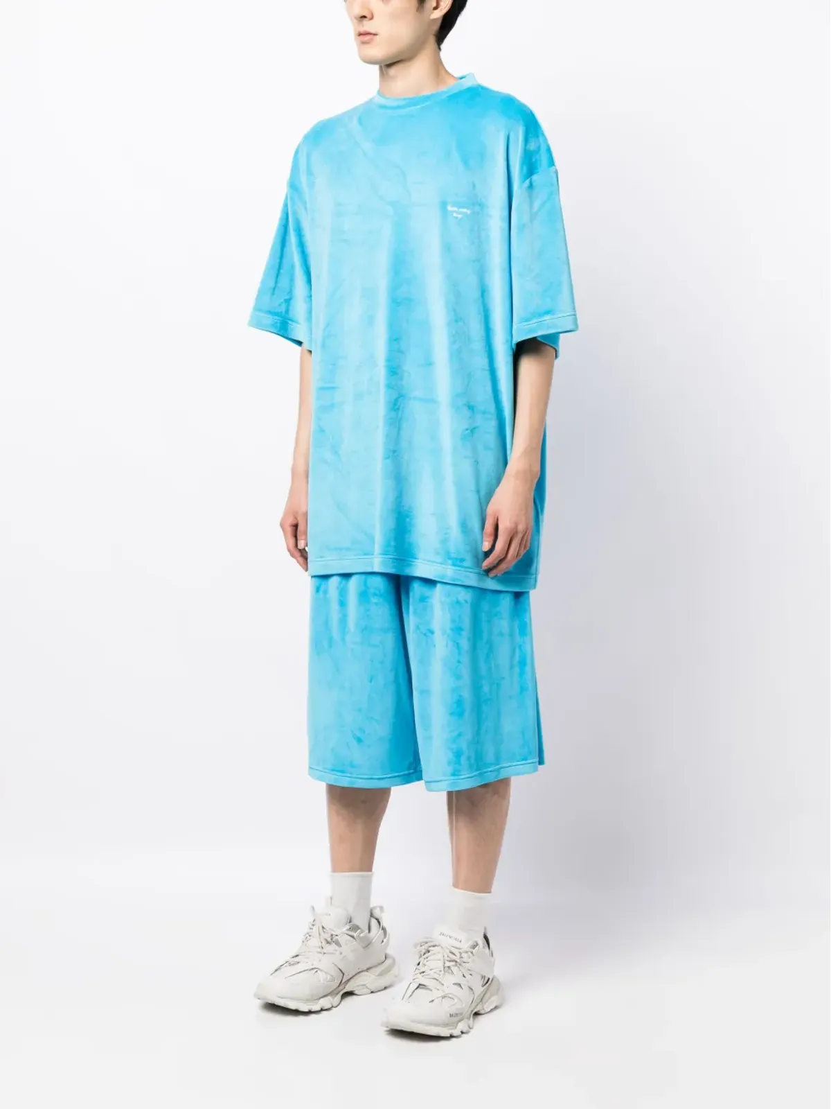 TEAM WANG design Stay For The Night ベルベット Tシャツ - 画像4