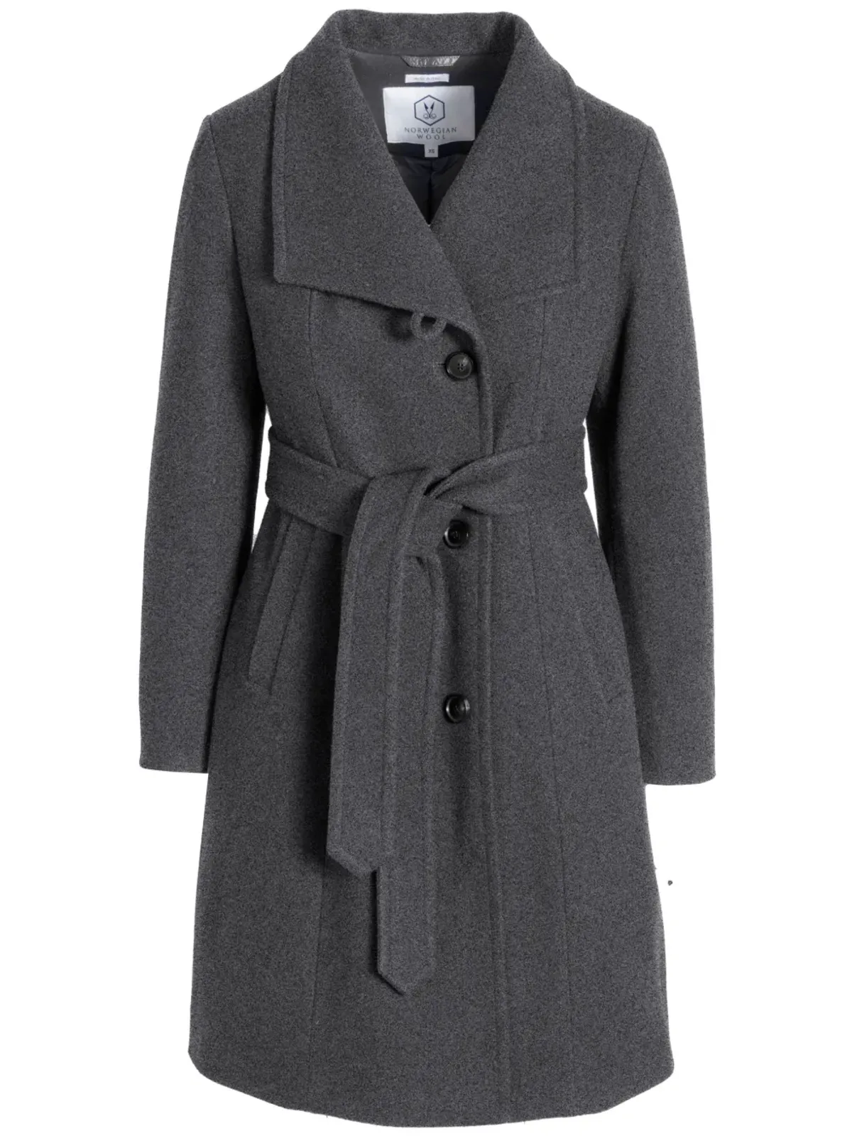 Norwegian Wool シティベルト付きウエストコート - 画像1