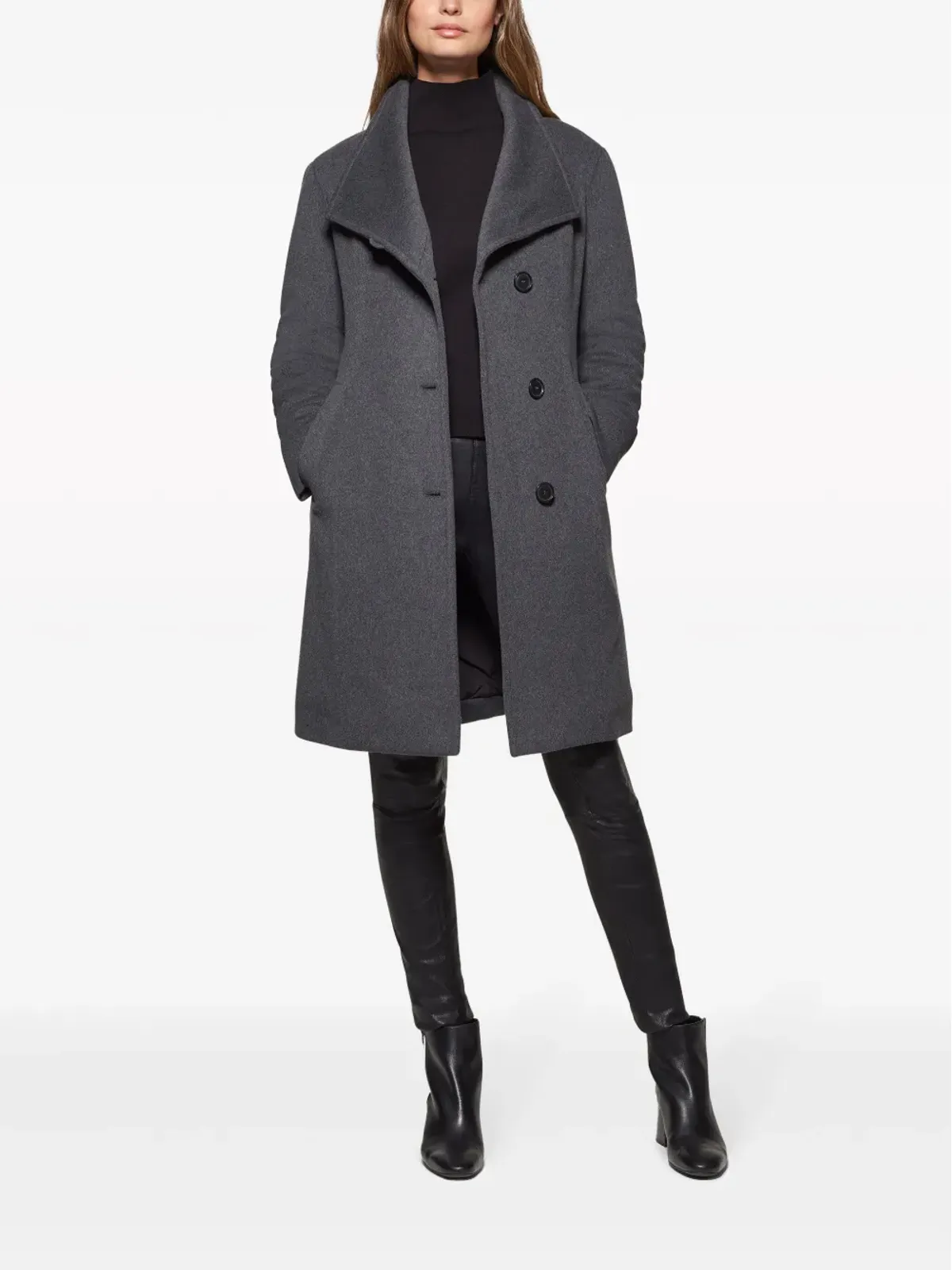 Norwegian Wool シティベルト付きウエストコート - 画像2