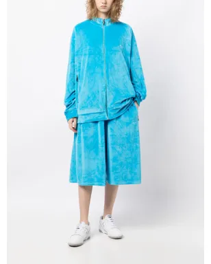 TEAM WANG design ブラッシュド仕上げジップアップジャケット - サムネイル3