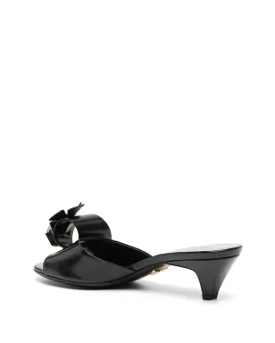 Prada 50mm フローラルアップリケ サンダル - サムネイル3