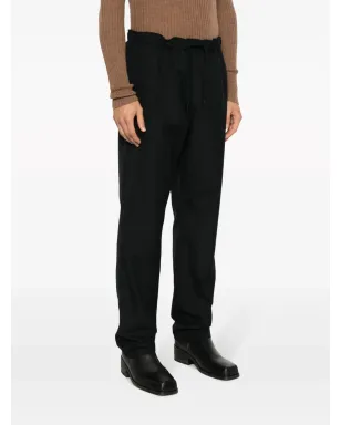 Zadig&Voltaire ロゴパッチ・ストレートレッグ・トラウザー - サムネイル4